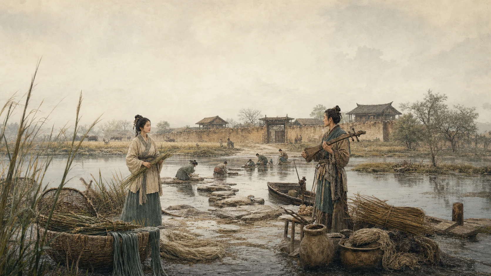 东门之池