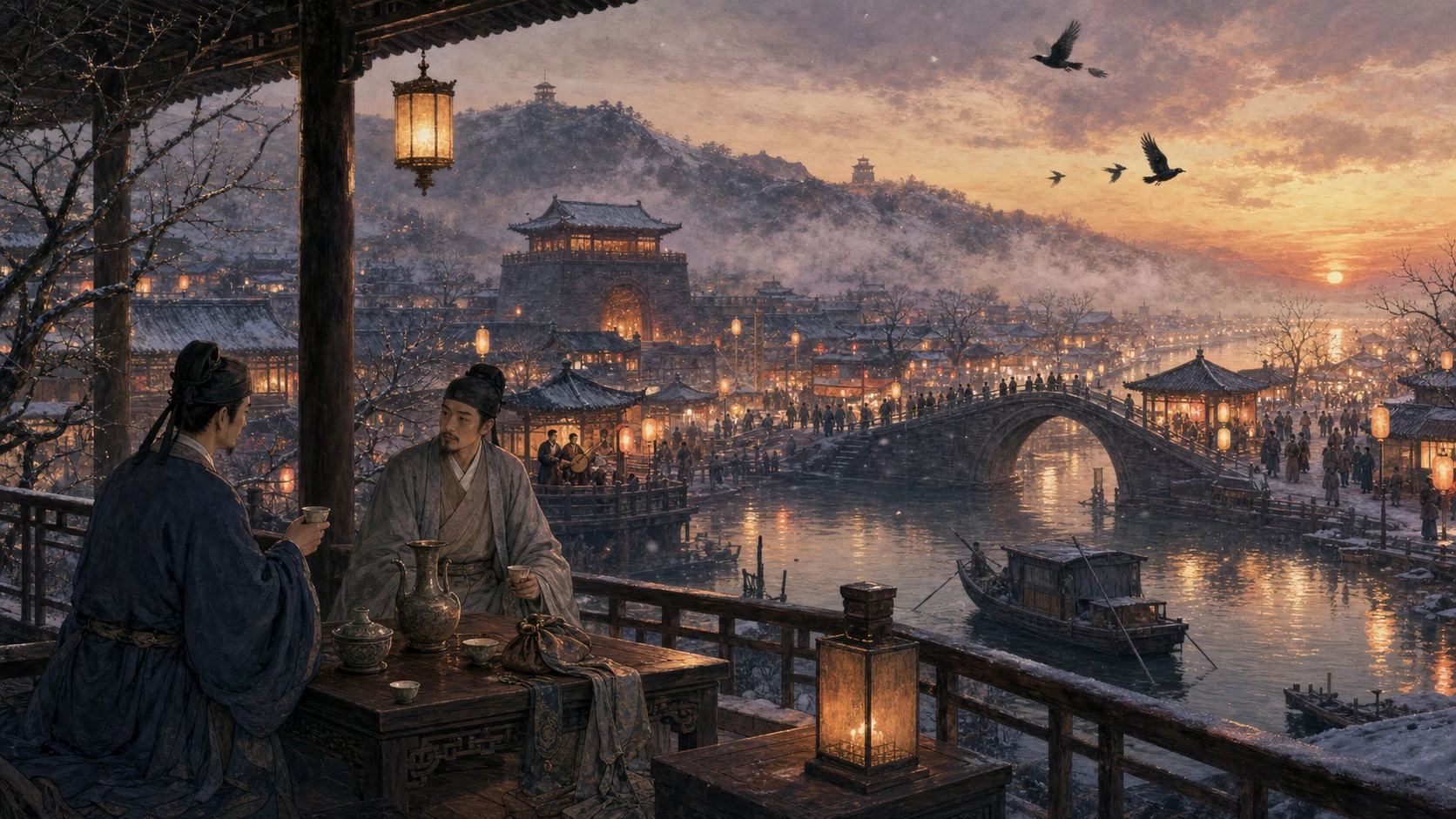 晚景