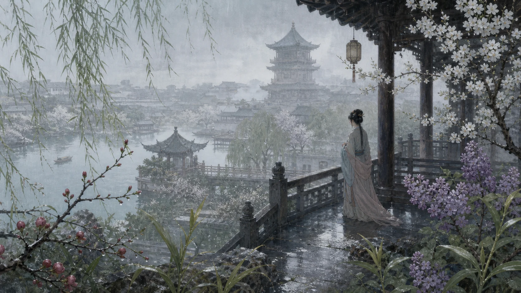 杨柳丝丝弄轻柔