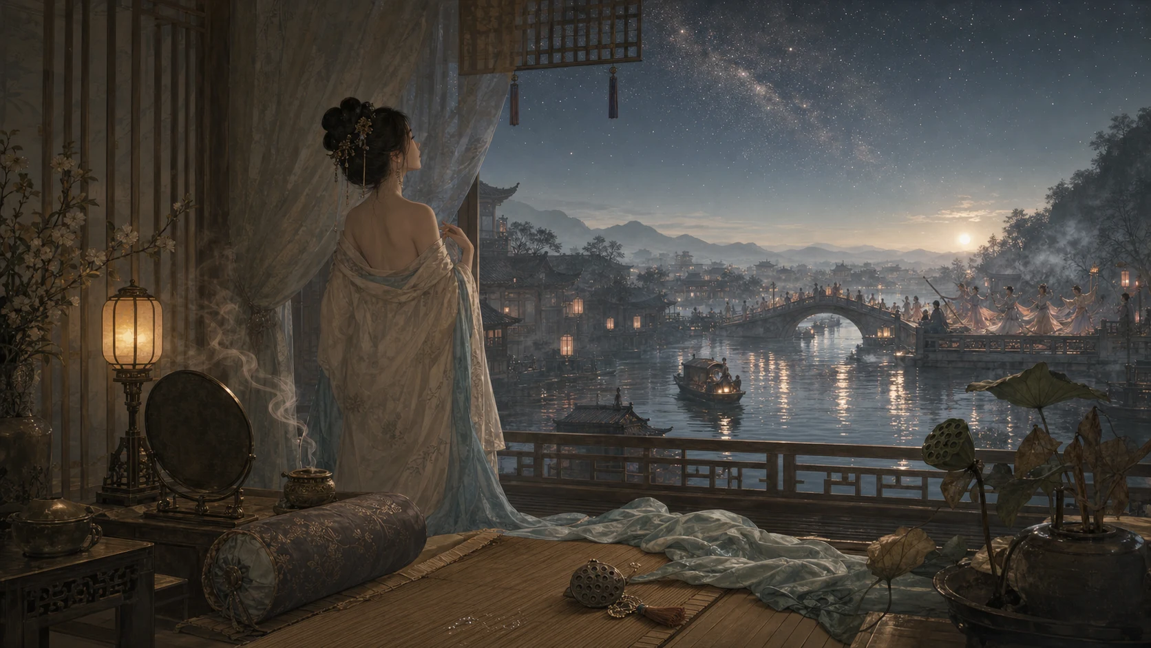 天上星河转