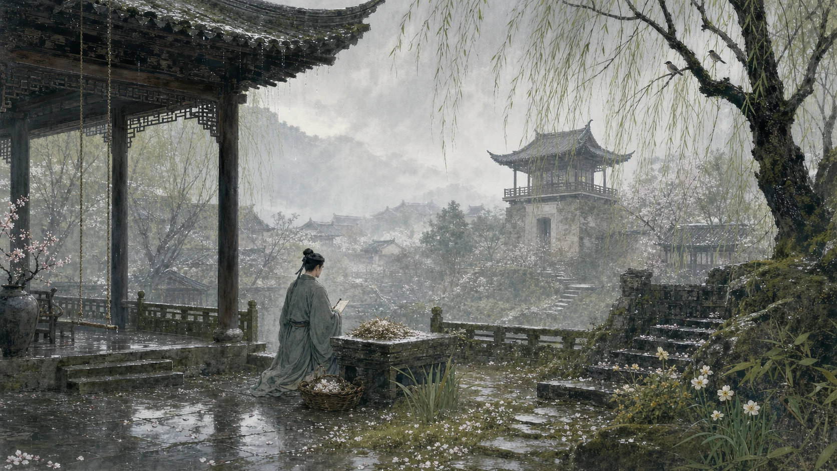 听风听雨过清明