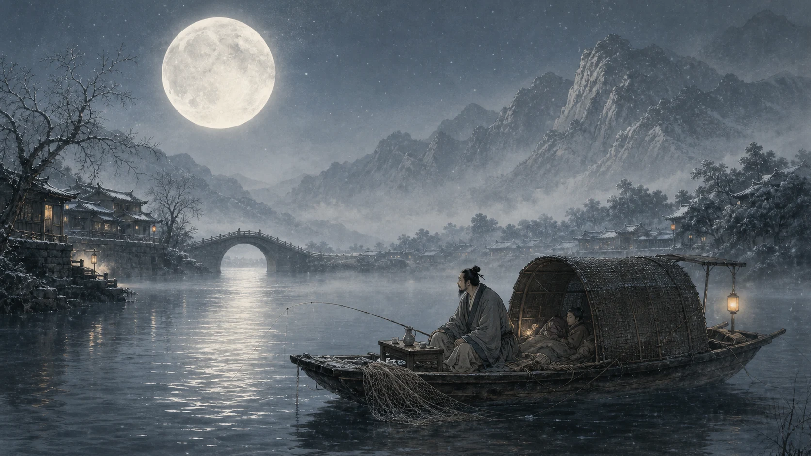 子月水寒风又烈