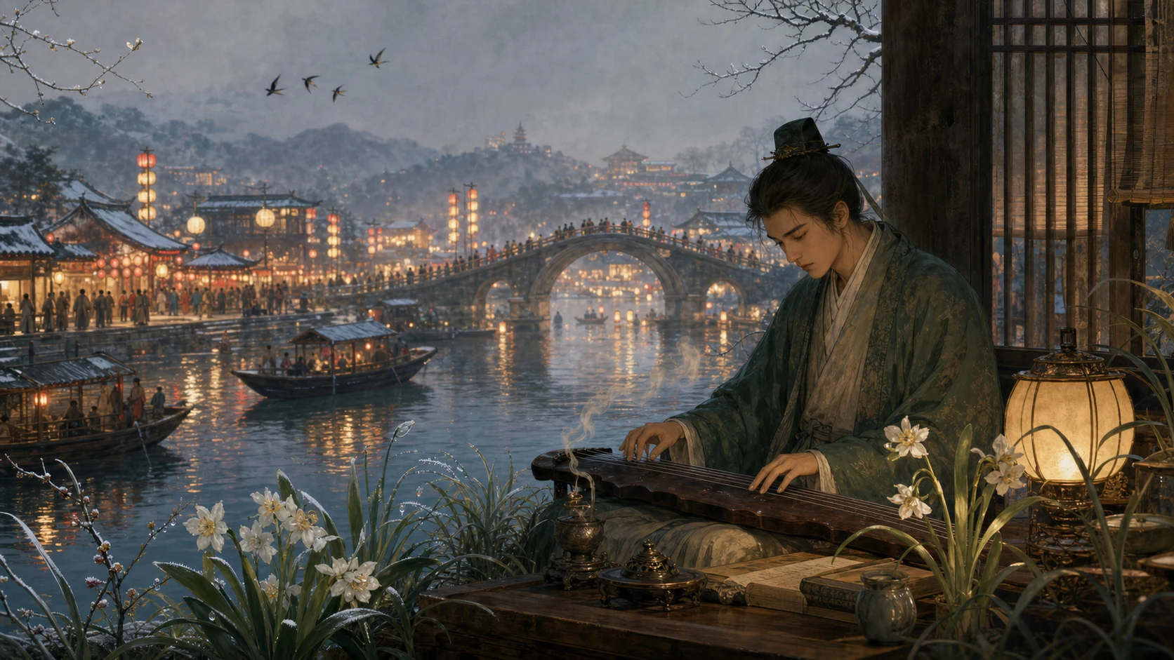 赋水仙