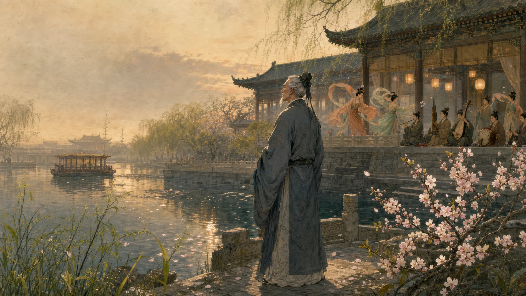 汴京赐宴闻教坊乐有感