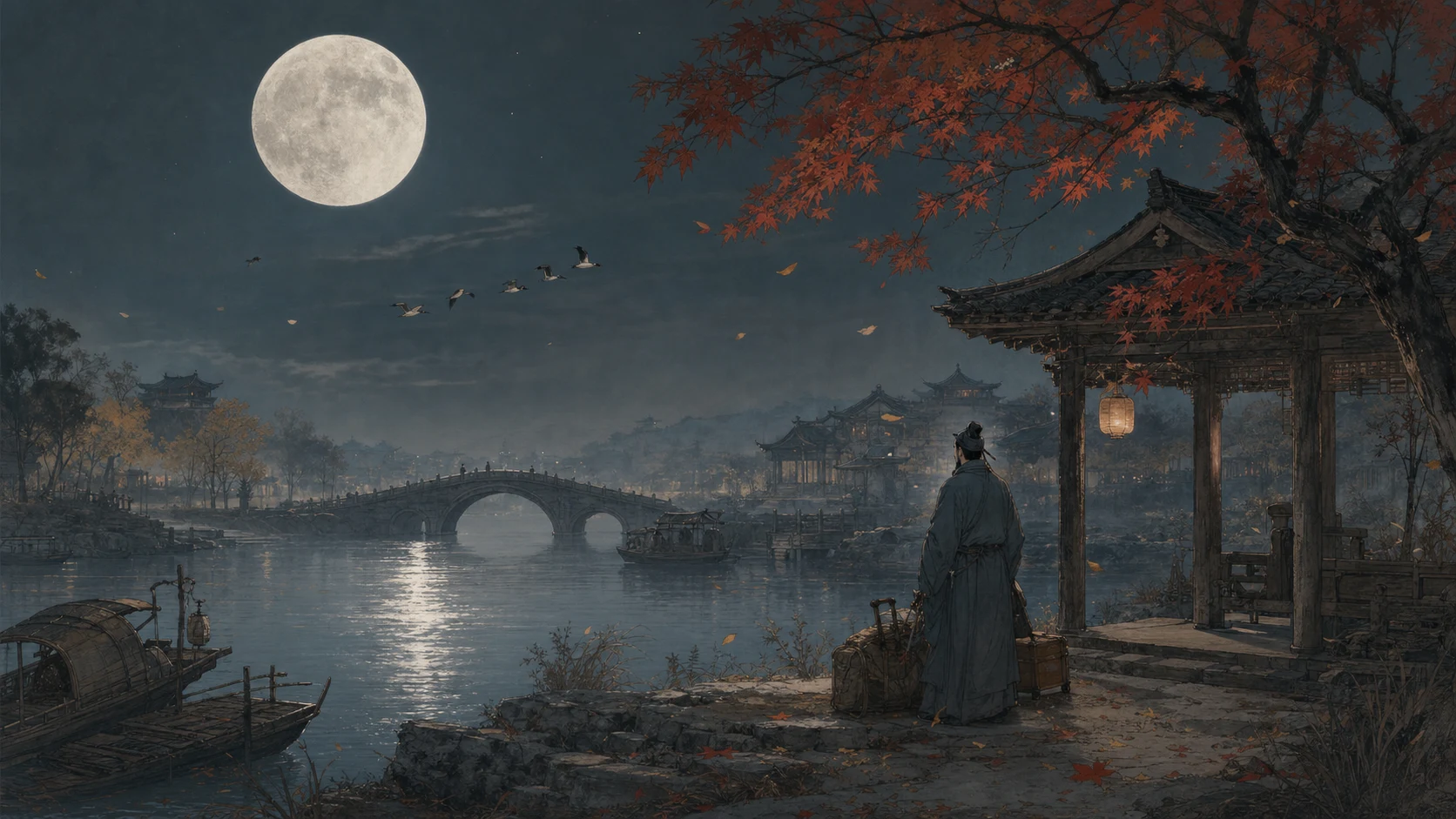烟水阔