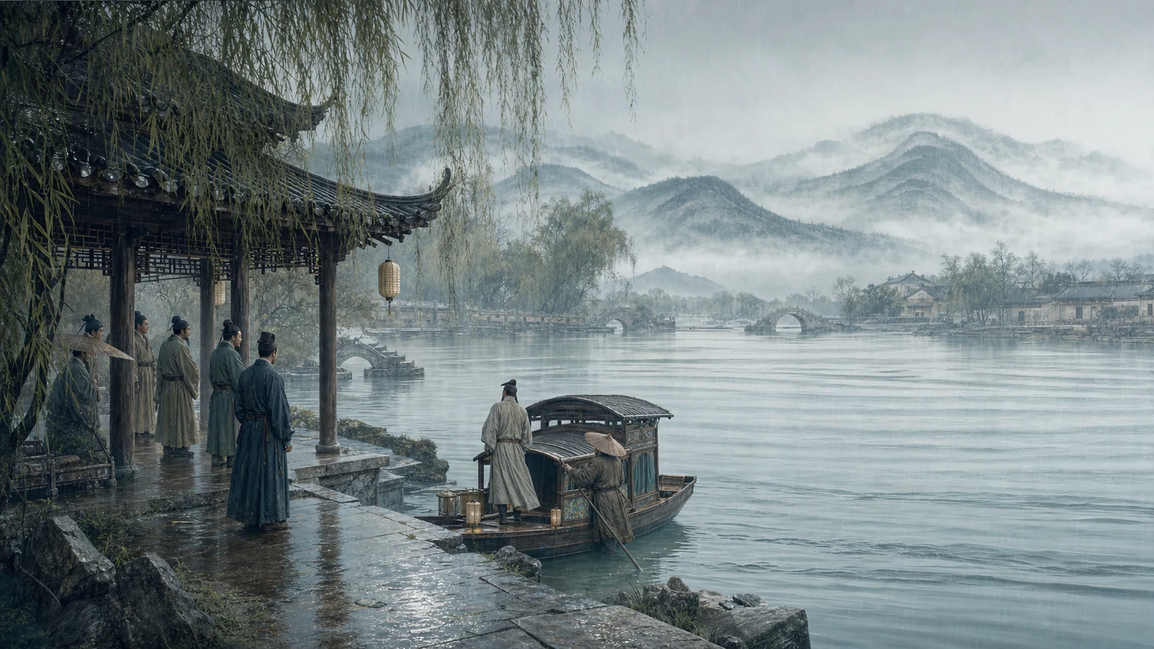 送鲍浩然之浙东
