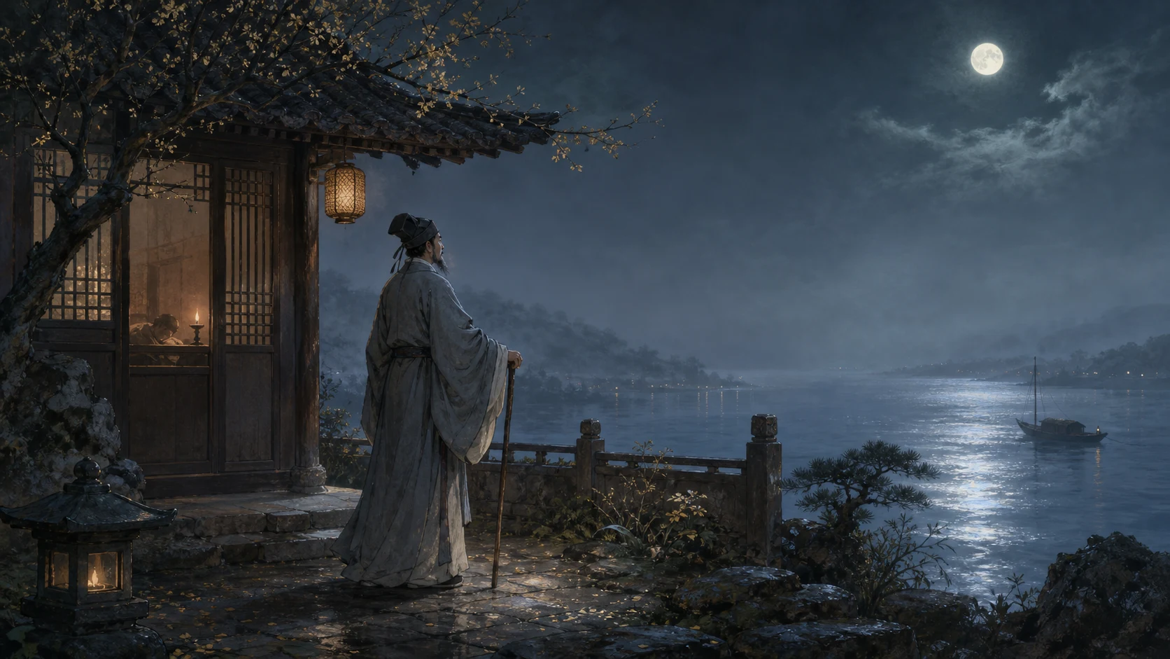 夜归临皋