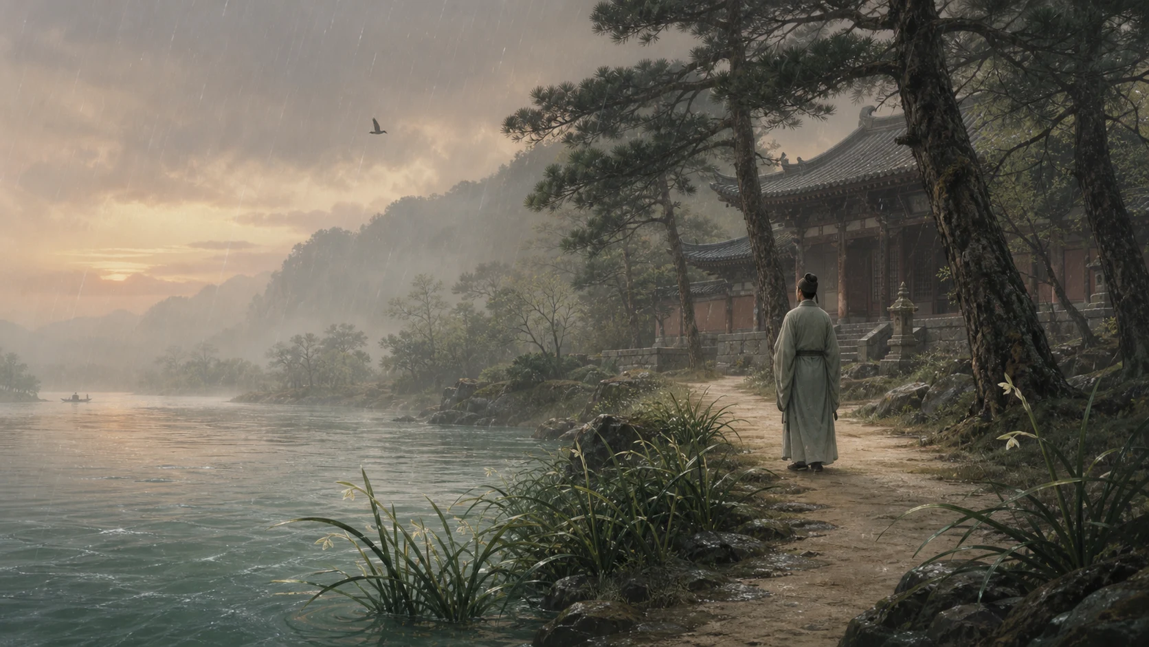 游蕲水清泉寺