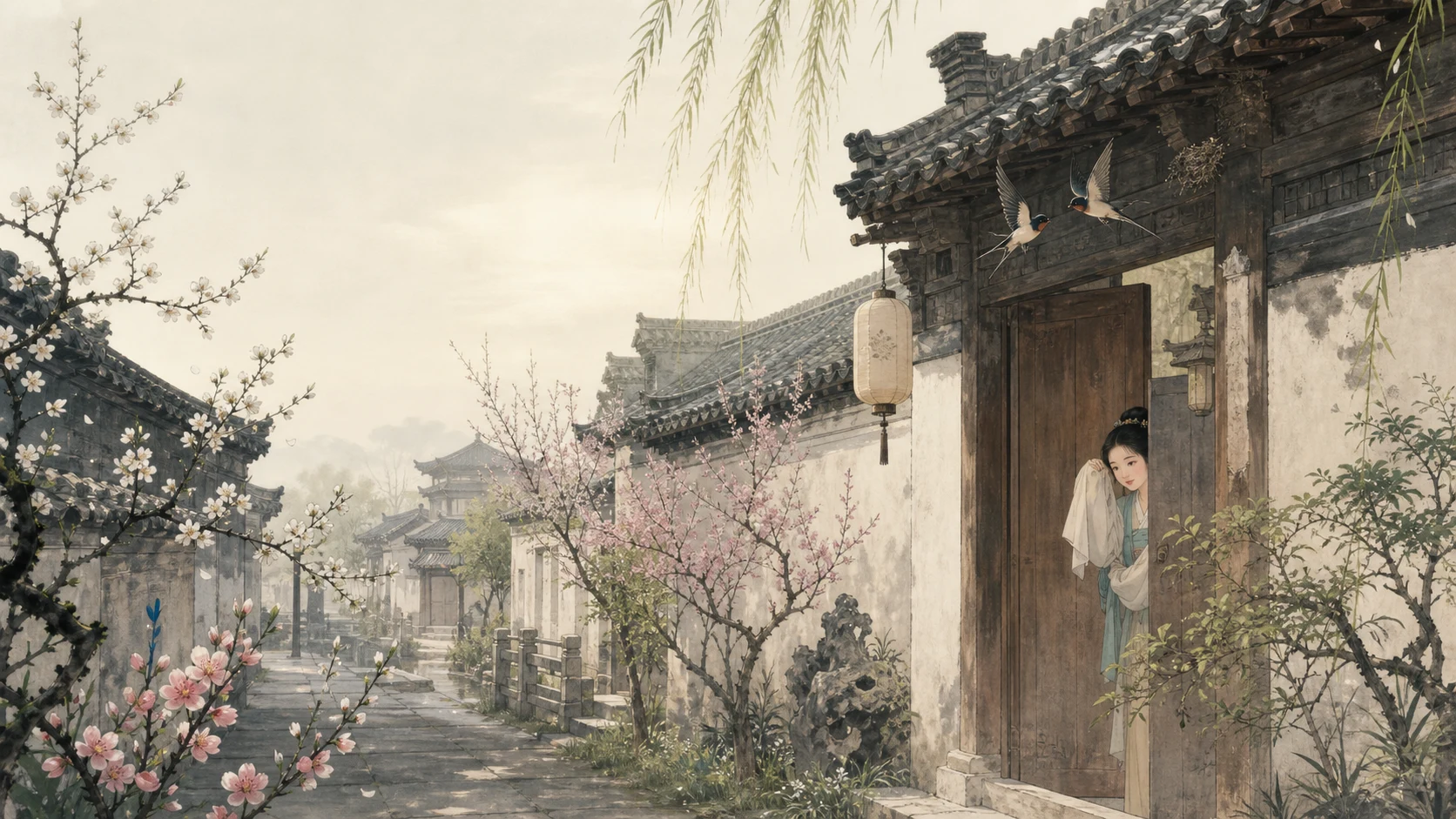 大石春景