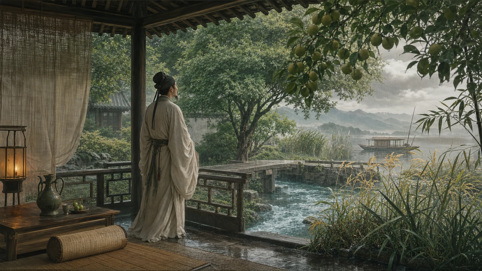 夏日溧水无想山作