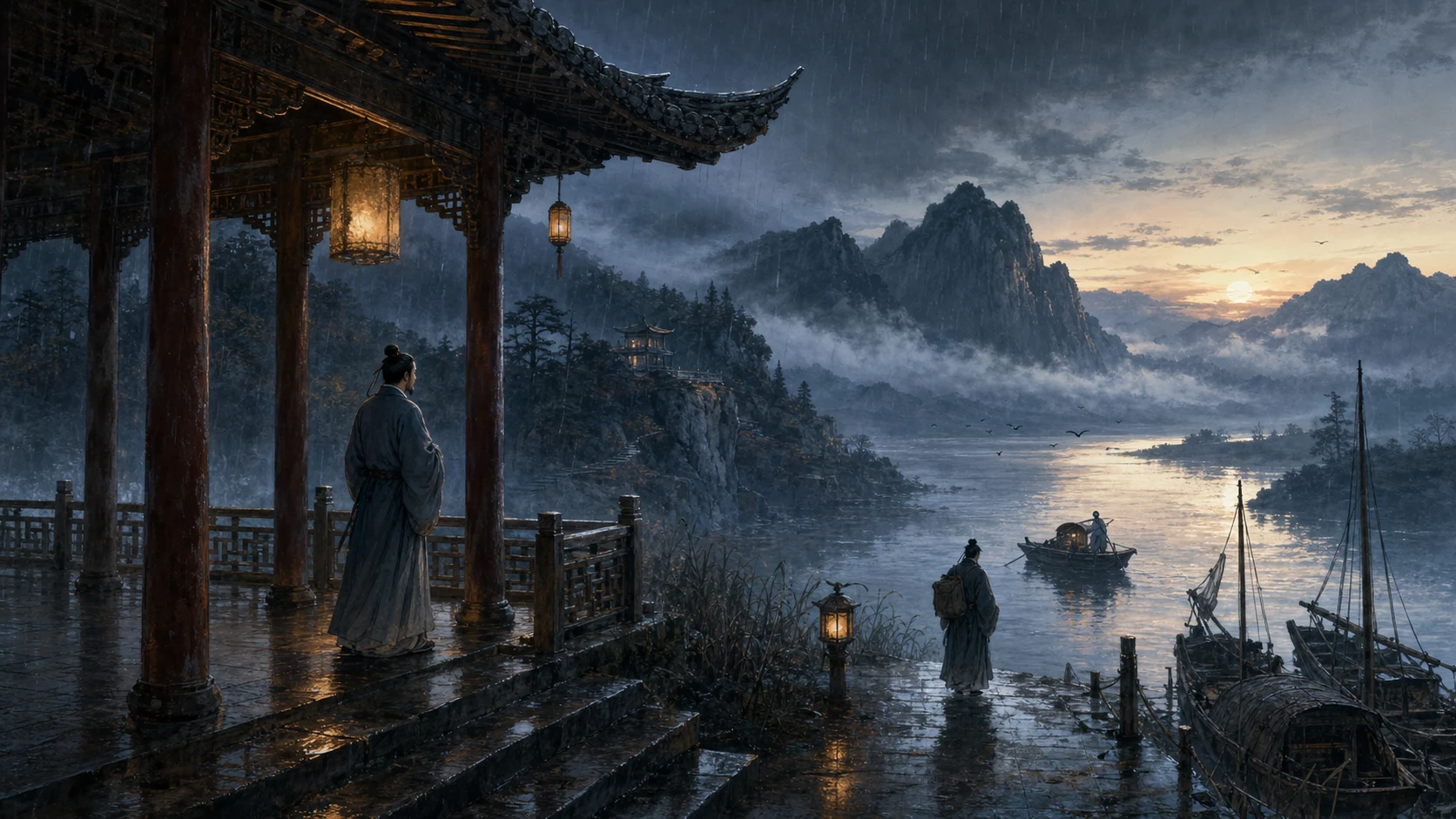 芙蓉楼送辛渐