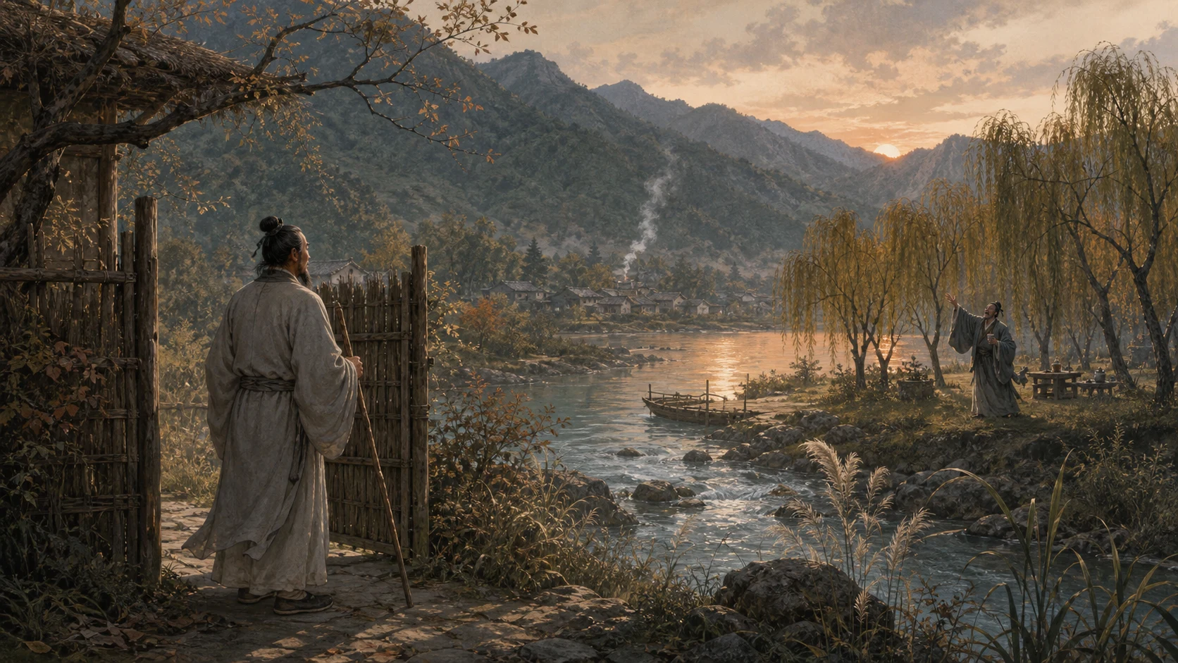 辋川闲居赠裴秀才迪