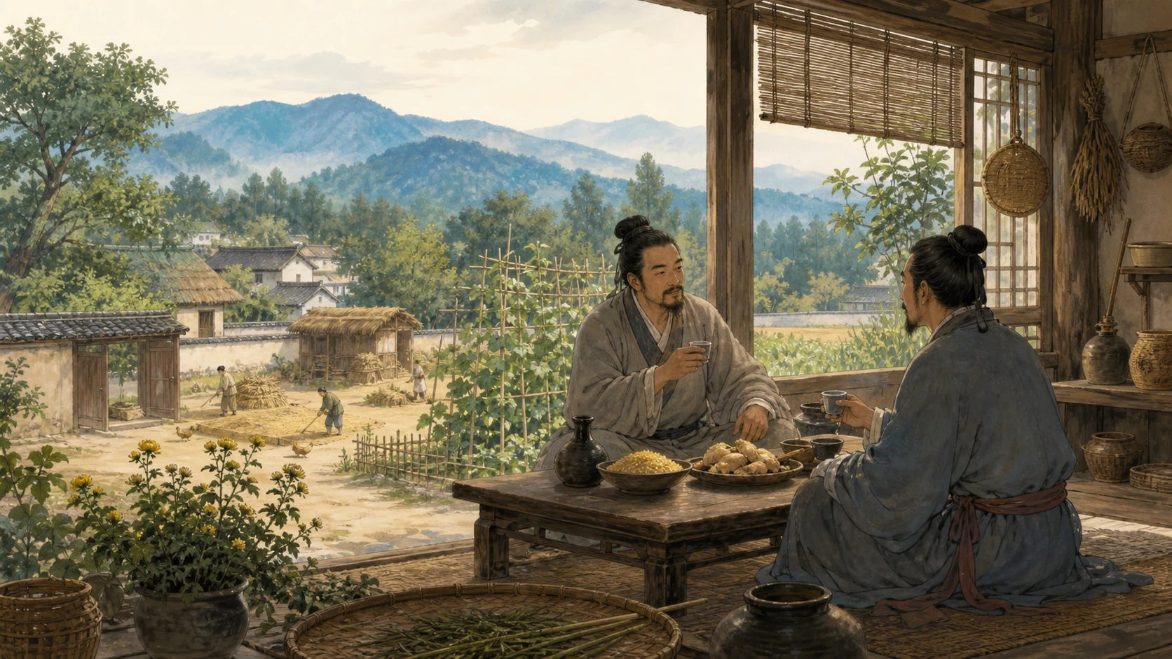 过故人庄
