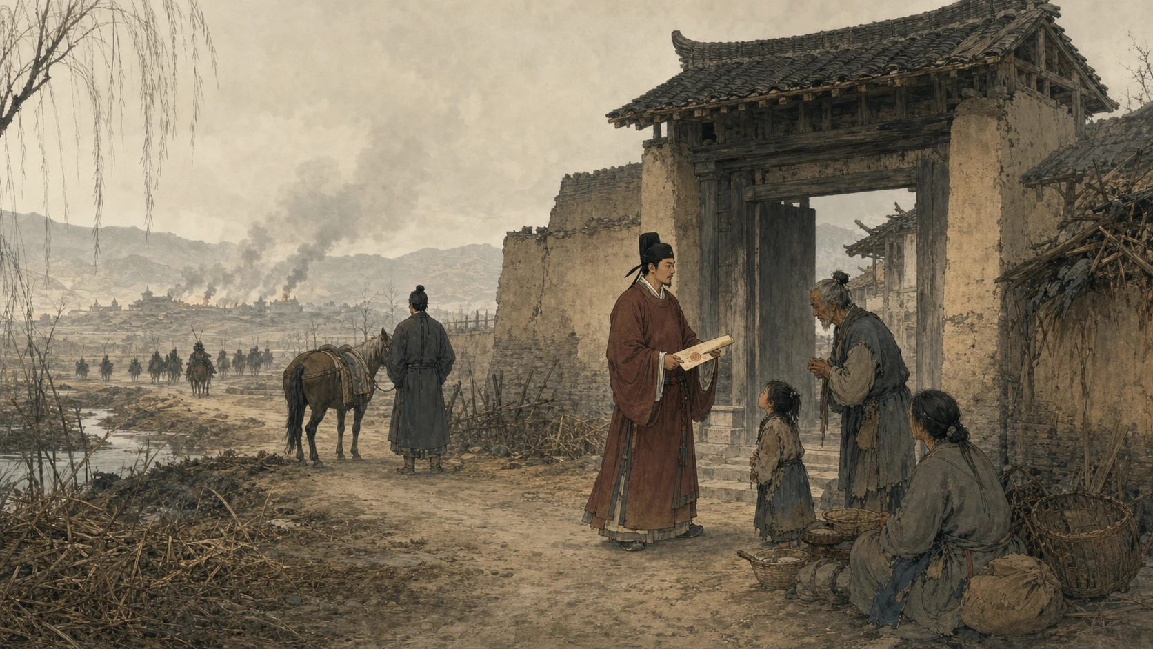 贼退示官吏