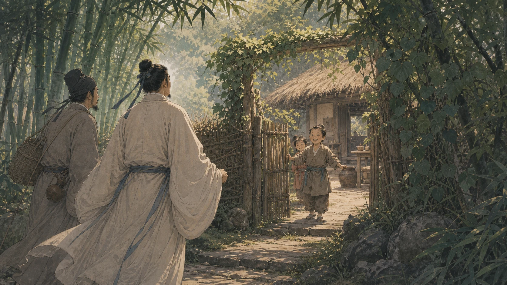下终南山过斛斯山人宿置酒