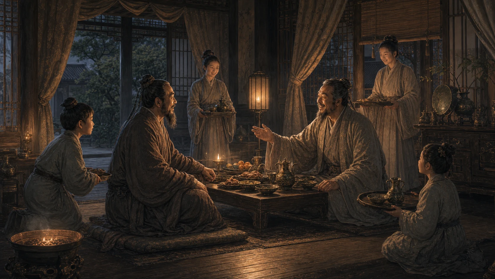 赠卫八处士