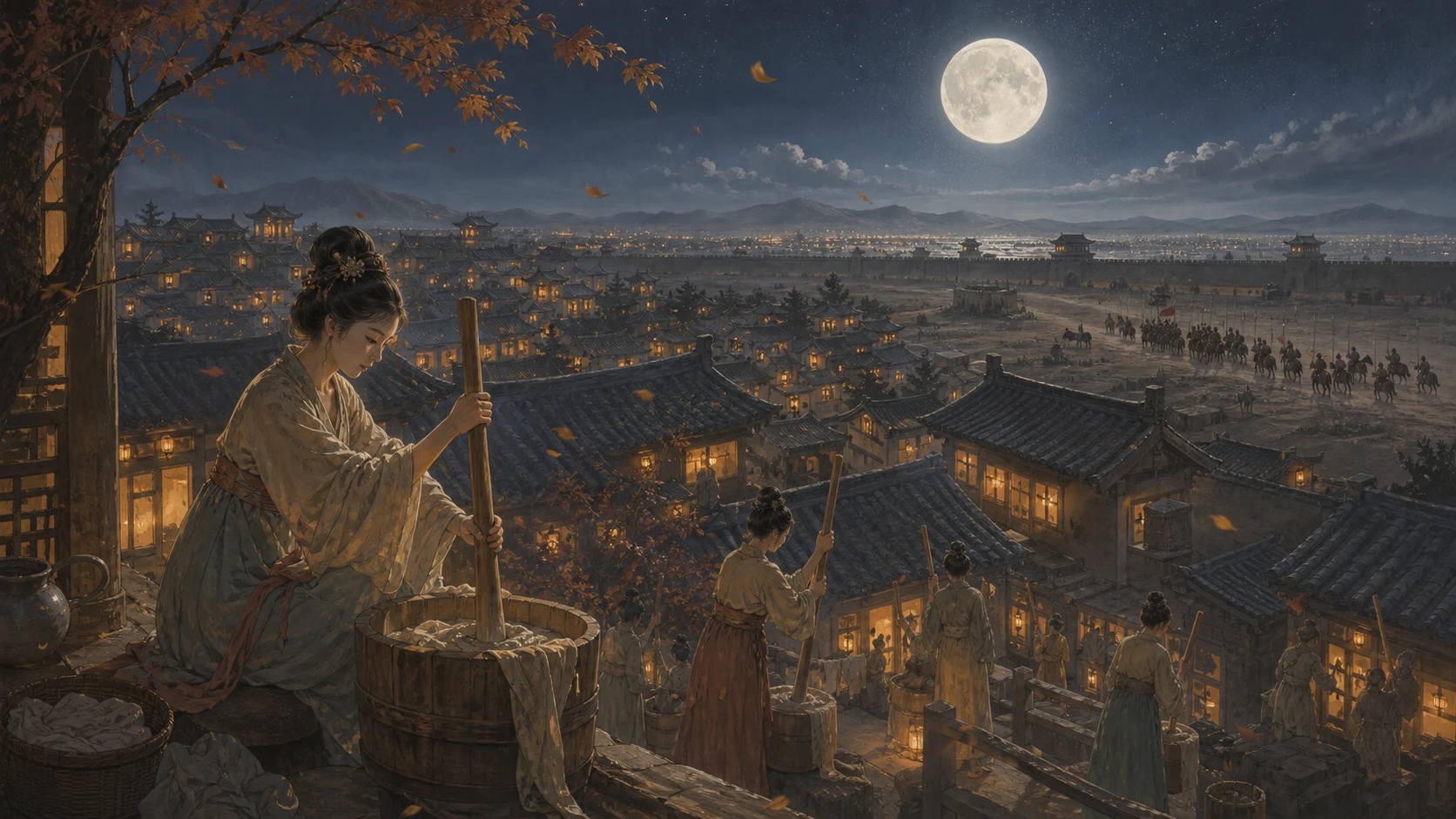 子夜吴歌·秋歌