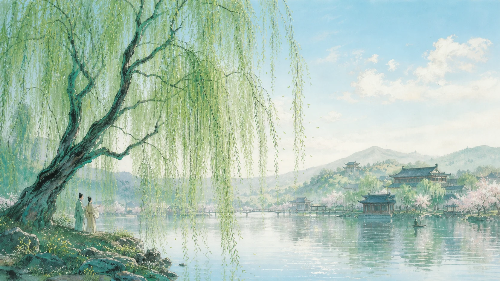 咏柳