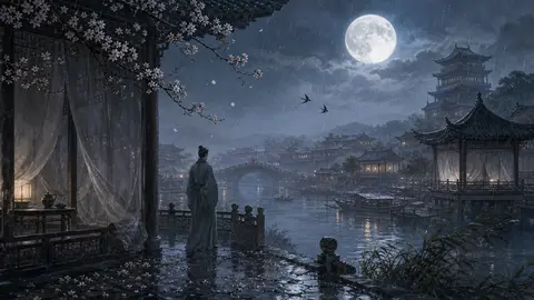 临江仙·梦后楼台高锁
