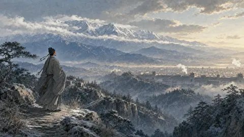 终南望余雪