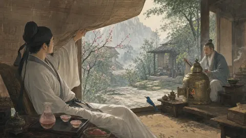 清明日宴梅道士房