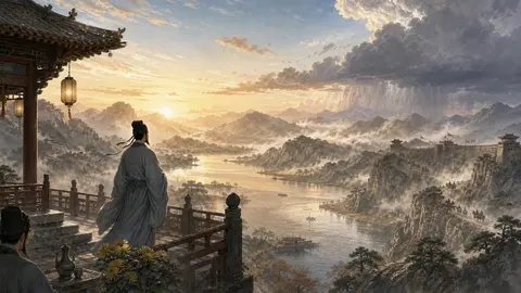 九日登望仙台呈刘明府
