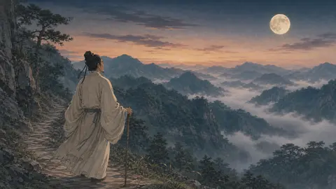 下终南山过斛斯山人宿置酒