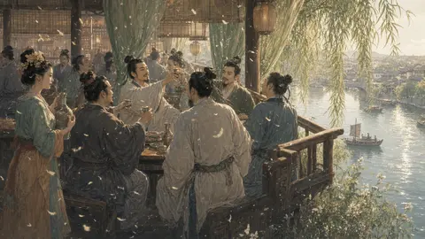 金陵酒肆留别