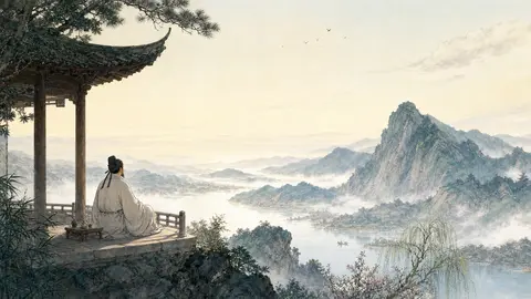 独坐敬亭山